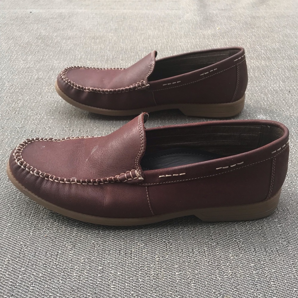Clarks Men’s Leather Loafers Shoes Size 101/2